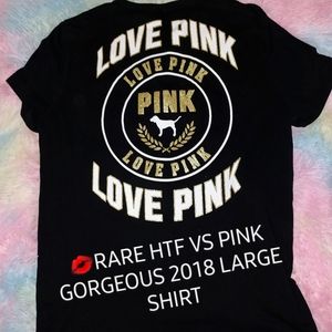 RARE HTF 2018 LARGE VS PINK SHIRT 👕 EUC
